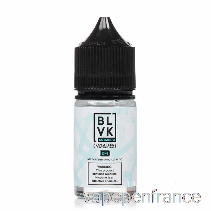 Sub Zero - Sels Blvk - Stylo Vape 30 Ml 35 Mg